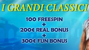 Fino a 300 € di bonus con le promozioni di AdmiralYes casino