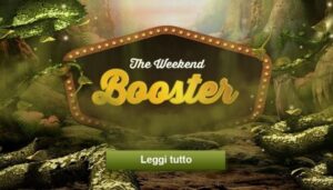 The Weekend Booster con Videoslots: metti in cassaforte le tue vincite!
