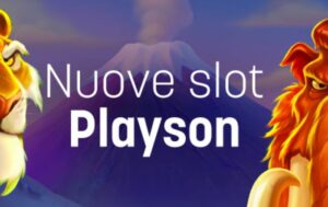 nuove slot Playson di Snai casino