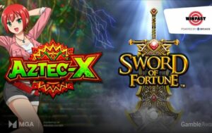 Due nuove slot per Bragg: arrivano Aztec-X e Sword of Fortune